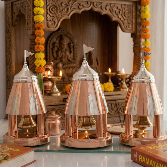 Panchdhatu Silver Automatic bell