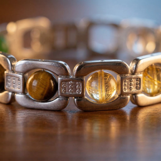 Dhan Yog Metal Bracelet for Wealth, Luck & Positive Energy